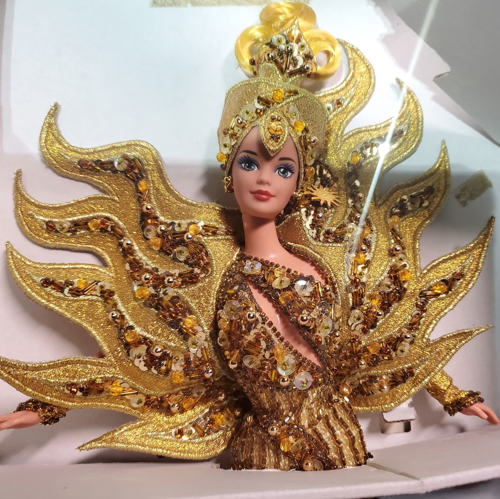 Sun Goddess Barbie and Moon Goddess Barbie Collectors Barbie never taken out